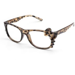Cheetah Print Kawaii Glass Y2K Glass Emo Grunge Accessories Cosplay Anime Vintage Leopard Print Glass
