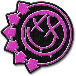 BLINK-182 Standard Patch: Pink NEON SIX Arrows [Accessory] Blink 182