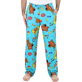 Scooby doo Pajama Pants للرجال ، قيعان Pajama Cartoon Performance للبالغين ، Scooby-doo PJS ، S-M-L-XL