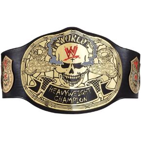 Smoking Skull Stone Cold Heavyweight Wrestling Championship Belt