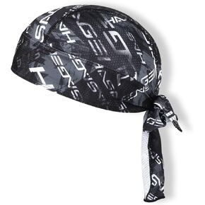 Cooling Do Rags Skull Caps for Men Breathable Sports Bandana Cap Durag Sweat-Wicking Helmet Liner UV Protection