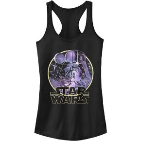 STAR WARS Women's Celestial Wars Slim Fit, Scoop Hem Racerback Tank