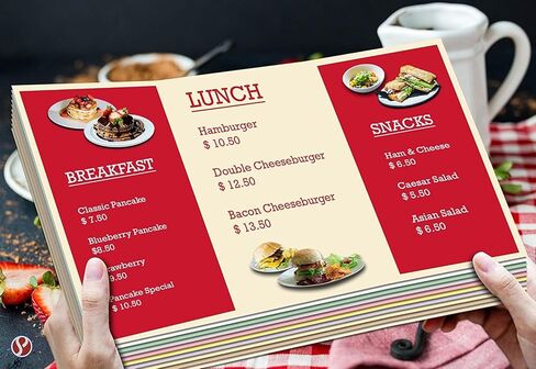 Cream Menu Legal Size 8.5 x 14 Inches 67 Vellum Bristol Lightweight Card Stock Paper Cover | 1 Ream of 250 Sheets Per Pack in Kuwait