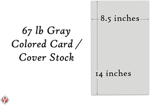 Cream Menu Legal Size 8.5 x 14 Inches 67 Vellum Bristol Lightweight Card Stock Paper Cover | 1 Ream of 250 Sheets Per Pack in Kuwait