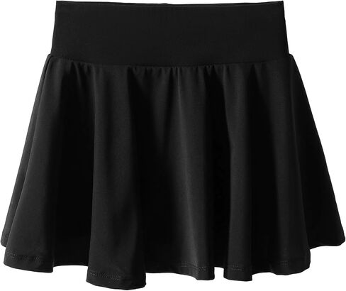 Jastore Kids Girls Tennis Skirts Athletic Skorts Inner Shorts High Waisted Sports Golf Running Skirt in Saudi Arabia