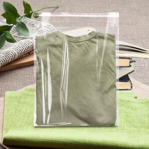 100 pcs أكياس بولي صافية ، وأكياس السيلوفان 14 × 20 بوصة ، وأكياس بلاستيكية قابلة للسيلوفان قابلة لإعادة إعادة تجميلها رائعة لملابس التغليف ، والأغلفة الزخرفية ، وفضلات الحفلات ، والأعمال الفنية والمزيد in Kuwait