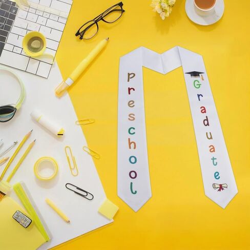 Kindergarten Preschool Graduation Stole, Unisex Kindergarten Preschool Graduation Sash Class of 2025 Graduation Gift in Saudi Arabia