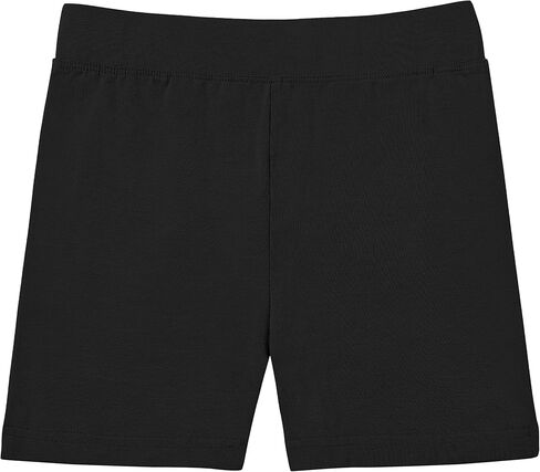 QBK Girls Basic Solid Shorts Dance Gymnastics Under Skirts Shorts Cotton for 2T-13Years Toddler Little Girls Soft Breathable in Kuwait