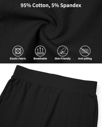 QBK Girls Basic Solid Shorts Dance Gymnastics Under Skirts Shorts Cotton for 2T-13Years Toddler Little Girls Soft Breathable in Kuwait