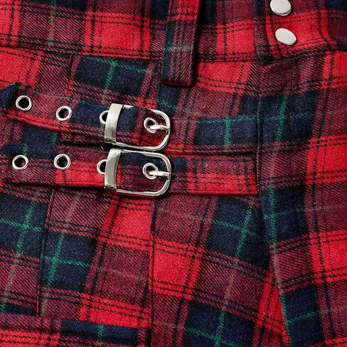 Men’s Kilt Scottish Kilts for Men Scottish Tartan Kilt Utility Kilts Scottish Traditional Kilt Plaid Tartan Skirt in Kuwait