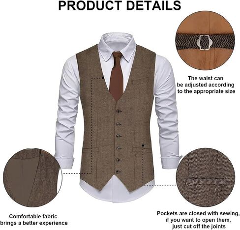 1920s Mens Costume Roaring 20s Costumes Accessories Set 1920s Vest Suspenders Hat Pocket Watch Tie in Kuwait