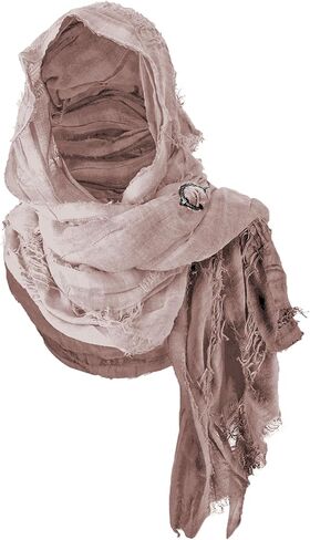 التفاف شال الغلق الكثبان الرملية مع بروش فايكنغ | Cowl Cowl Rogue Rogue Cloak Cloak Renaissance Case Association in Kuwait