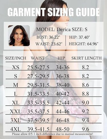 Avidlove Women Lingerie Lace Babydoll Strap Chemise Halter Teddy V Neck Mesh Nightgown in Saudi Arabia