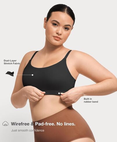 Lover-Beauty Wireless Seamless Bra for Women with Smooth Comfort No Padding Bra for Daily Comfort in Saudi Arabia