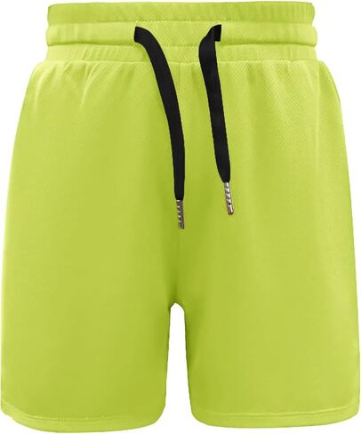 شورت أولاد Haloumoning Mesh Childs Side Side Side Slit Slit Shorts مع جيوب من 5 إلى 14 عامًا in Kuwait