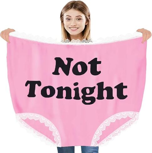 Bridal Gag gift Funny Oversized Novelty Underwear Giant Granny Panties for Halloween Bride Wedding Game for Women Men in Kuwait