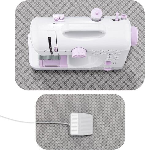 ترقية 2 أحجام حصيرة كاتبة لآلة الخياطة ، وسادة مزدوجة الجوانب غير المنزلق لدواسة قدم آلة الخياطة ، حصيرة آلة الخياطة تقلل من الاهتزاز وحركة التطريز على خياطة اللحف ، 20 "x14" و 14 "x9" - أسود in Kuwait