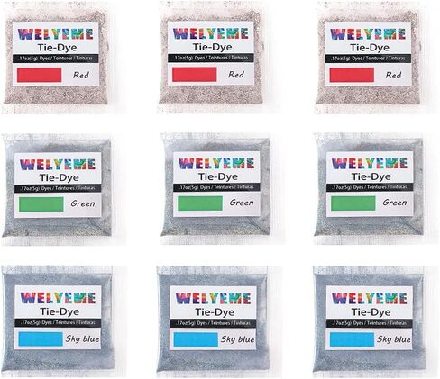 Tie-Dye Refills 9 Packets (Rainbow) in Saudi Arabia