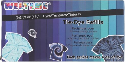 Tie-Dye Refills 9 Packets (Rainbow) in Saudi Arabia