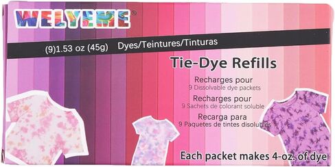 Tie-Dye Refills 9 Packets (Rainbow) in Saudi Arabia