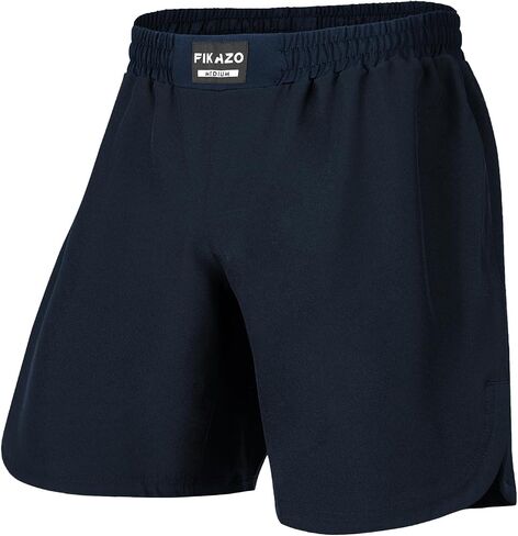 MMA Shorts Men - No GI BJJ Shorts for Muay Thai ، الملاكمة ، القتال ， التدريب على المصارعة والتدريب القتالي in Kuwait