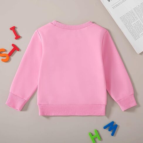Toddler Fall Outfit Birthday Girl Print Sweatshirt Top Crewneck Pullovers Shirt Little Princess Birthday Clothes in Kuwait