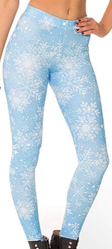 Sister Amy Women's Digital Galaxy Printted Ankle Elastic Tights Legging in Kuwait