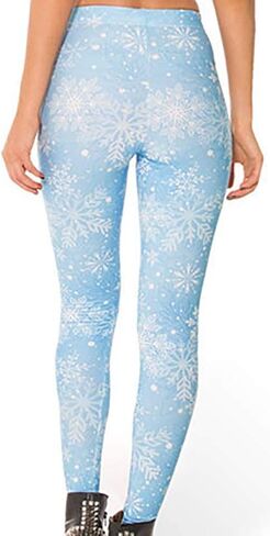 Sister Amy Women's Digital Galaxy Printted Ankle Elastic Tights Legging in Kuwait