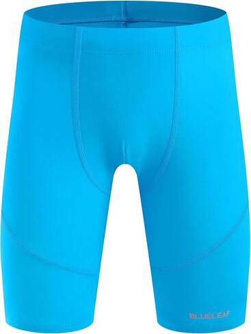 Blueleaf Boys' Swim Jammers Youth Competitive Swim Racing Team Swimsuits Athletic Quick Dry Swimming Shorts UPF 50+ in Saudi Arabia