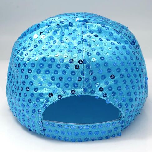 Sequins Baseball Cap Glitter Hat for Boy Girls Shiny Hip Hop Hat in Kuwait