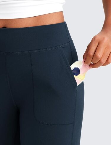 CRZ YOGA Butterlift Girls Joggers with Pockets - Athletic Active Casual Lounge Running Pants for Kids Teen Soft in Saudi Arabia