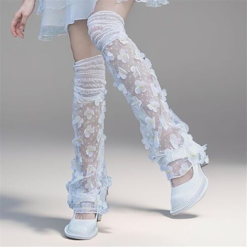 Sup-Coente Cute Leg Warmers for Women Y2k Alt Scene Goth Fashionable in Saudi Arabia