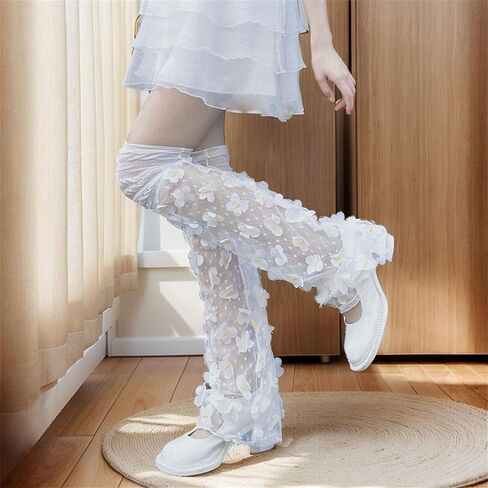 Sup-Coente Cute Leg Warmers for Women Y2k Alt Scene Goth Fashionable in Saudi Arabia