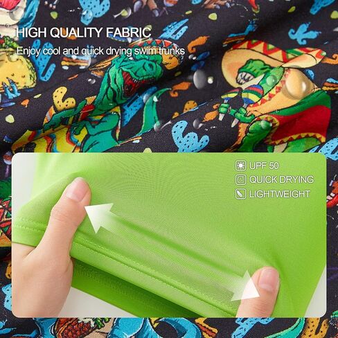 Mens Swim Trunks 9 Inch Inseam Stretch Board Shorts Built-in Quick Dry Swimwear Bathing Suits with Compression Liner in Kuwait