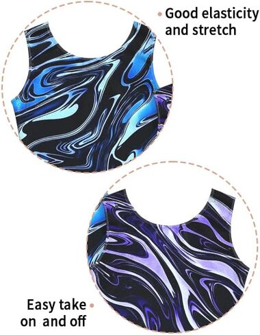 Molldan Gymnastics Leotard for Girls Dance Biketard Unitards 2 Pack esples for Kids in Kuwait