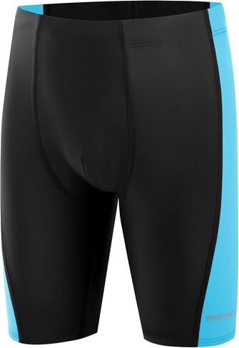 Runhit Boys 'Swim Jammers Youth Swimsuit UPF 50+ سريع للضغط الرياضي الجاف الجاف in Kuwait