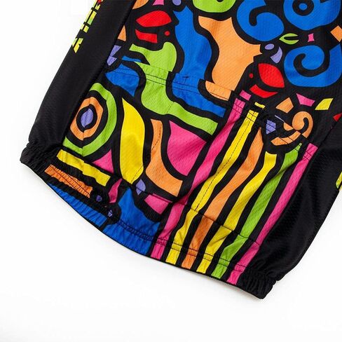 مجموعة ملابس ركوب الدراجات للسيدات قمصان دراجة قصيرة الأكمام قميص ركوب الدراجات التنفس مع شورتات مريلة مبطنة بالهلام in Kuwait