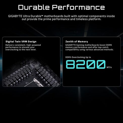 جيجابايت لوحة ام للالعاب X670 اوروس ايليت ايه اكس (AM5/ LGA 1718/ AMD/ X670/ ATX/ ضمان 5 سنوات/ DDR5/ رباعي M.2/ PCIe 5.0/ USB 3.2 الجيل الثاني نوع C/AMD WiFi 6E/ شبكة LAN 2.5GbE / كيو فلاش بلس/M.2 in Kuwait