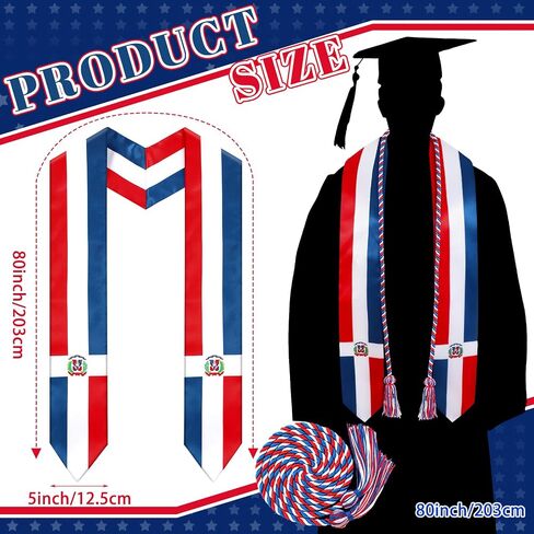 جاجلي تخرج العلم جاجلي سرق فئة Sash Honor Cords لعام 2025 جيل الأول سرق للطالب الدولي in Kuwait