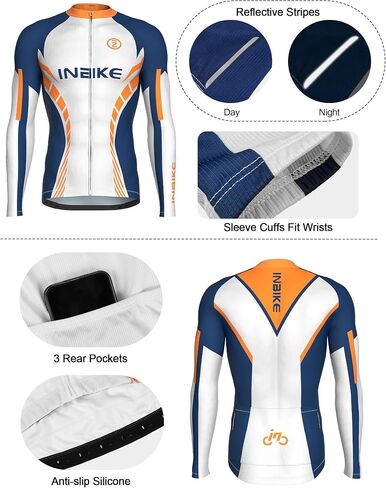 inbike Cycling Jersey Men Set shorts pib shet set trendable bike charts Quick Bib Bib Bicycle Jersey Biking Set in Kuwait