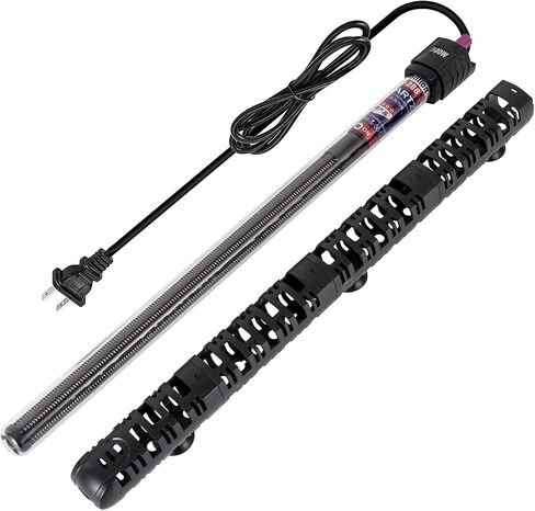 Aquarium Heater 100W/300W/500W Fish Tank Heater Submersible Auto Thermostat Turtle Tank Heater 10-90 Gallon with Protective Sleeve and 3 Suckers in Kuwait