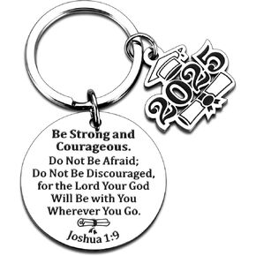 2025 Graduation Gifts for Him Her, Class of 2025 Keychain, College Hight School Graduation Gift for Women, Christian Graduation Gifts Bulk, Senior Night Gift, 5th 8th Graduations Giifts for Teen Girls