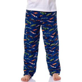 INTIMO Hot Wheels Boys Pjs Die-Cast Cars All Over Print Lounge Pajama Pants