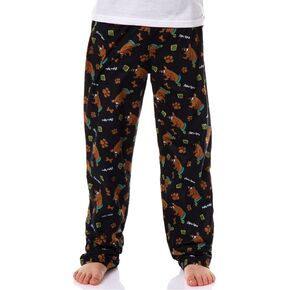 Scooby-Doo Boys Pjs Ruh-Roh All Over Print Lounge Pajama Pants