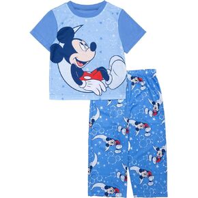 Disney Mickey Mouse Toddler/Little Boys' 2-Piece Pajama Sleepwear Set