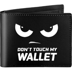 Teen Boys Wallet, Cool Kids Wallet for Boys Ages 5-7/8-10/9-12/12-14, Funny Leather Bifold Rfid Blocking Wallets With Coin Pocket ld Window for Men Boy Birthday Christmas Gifts