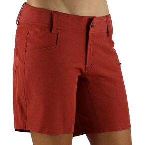 Club Ride Apparel Women's Eden Cycling Shorts with Level 2 Chamois - 7-Inch Biking Shorts with Removable Chamois Liner