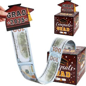 Beishida Valentine's Day Money Box ، صندوق المال للهدية النقدية ، صندوق أموال DIY المفاجئ للعشاق ، حامل المال للنقد من خلال السحب بطرق المعايدة لإعطاء المال كهدايا عيد الحب