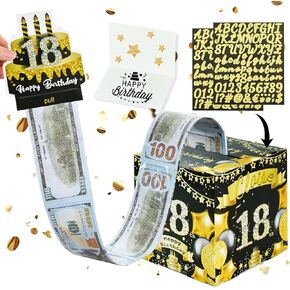 Beishida Valentine's Day Money Box ، صندوق المال للهدية النقدية ، صندوق أموال DIY المفاجئ للعشاق ، حامل المال للنقد من خلال السحب بطرق المعايدة لإعطاء المال كهدايا عيد الحب in Kuwait