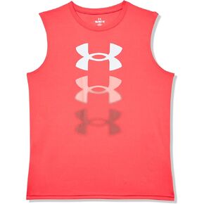 Under Armour Boys' Tech Tri Logo Tank Top
